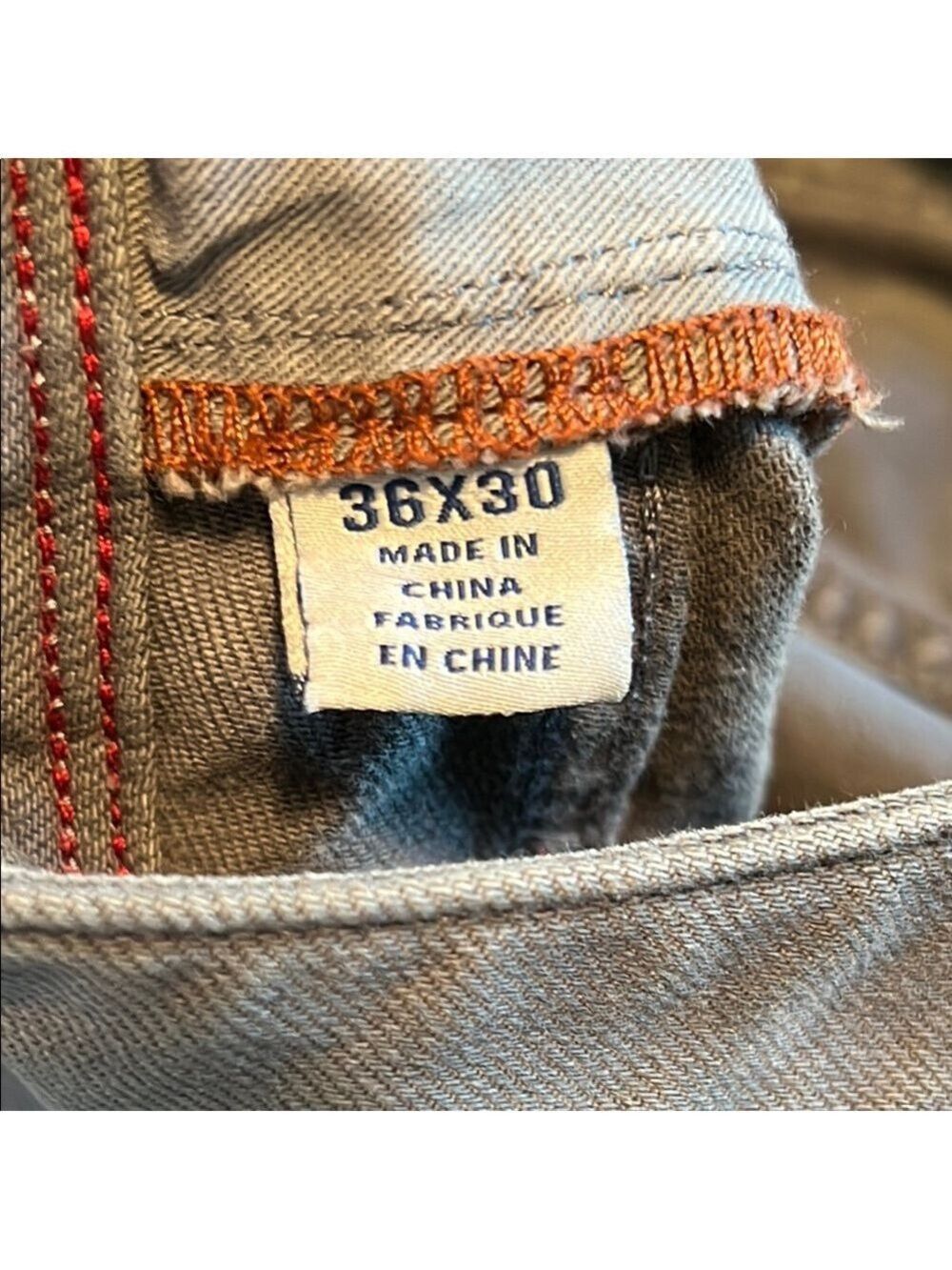 Tommy Bahama Antigua Cove Gray Men Jeans Size 36X30 - Picture 11 of 11